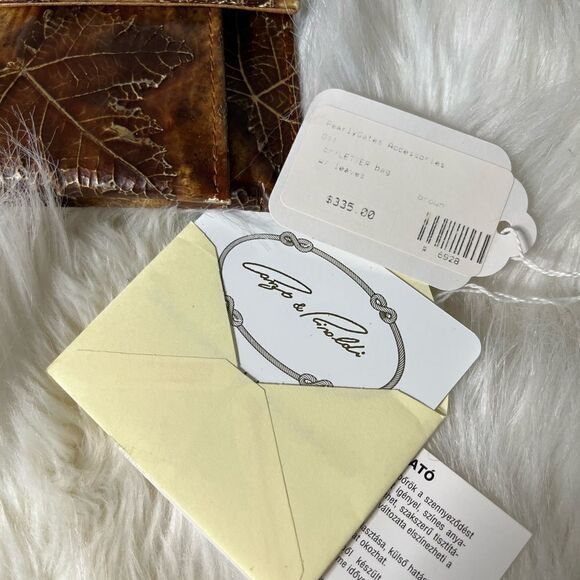 Cango and Ronaldo embossed leaf bag - Picture 10 of 12